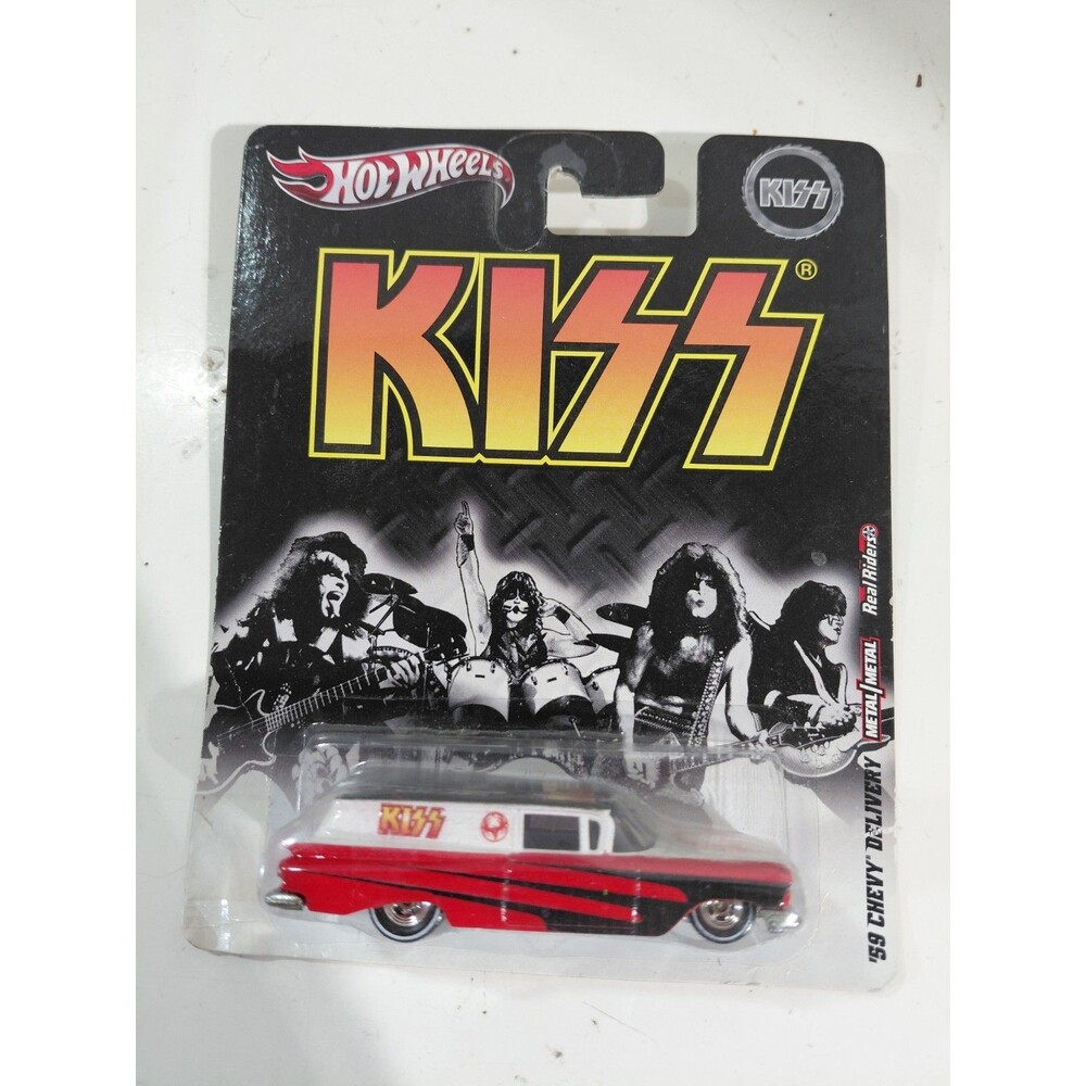NIP Hot Wheels Kiss 1:64 Die Cast 1959 Chevrolet Delivery Wagon